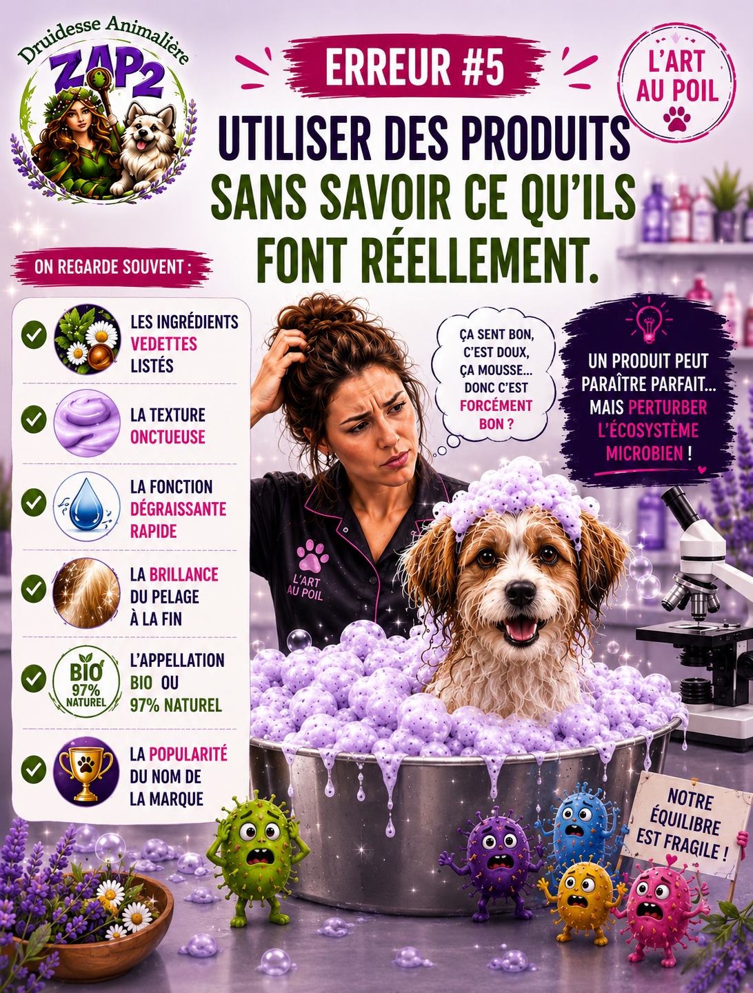 ZAP 2 microbiote friendly