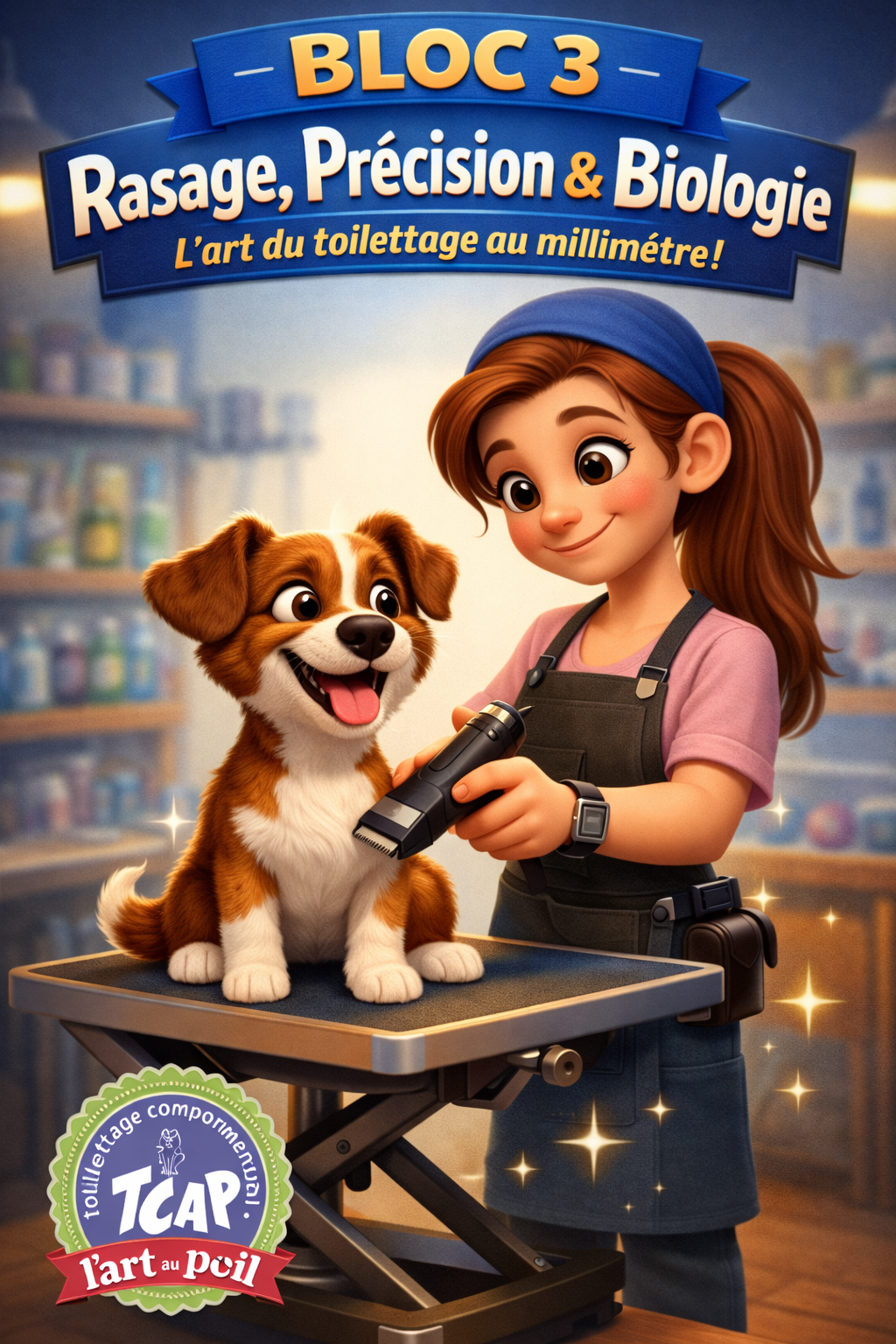 Rasage toilettage comportemental TCAP